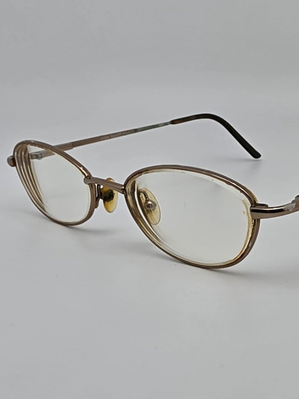 Eddie Bauer Blaine Carmel Oval Cat Eye Eyeglasses Frame w/ Flexhinge 49-18-135